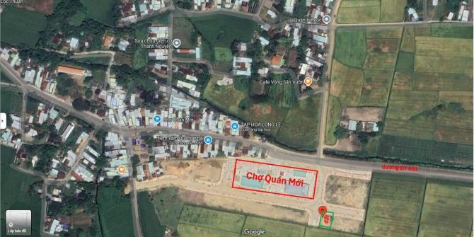 Cần bán LÔ GÓC MẶT TIỀN Chợ Quán Mới - Nhơn Hạnh - 2