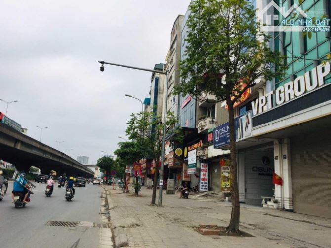 Cho thuê nhà MP Nguyễn Xiển. DT 55m*7T. Nhà đẹp, thang máy. KD sầm uất các loại hình. - 2