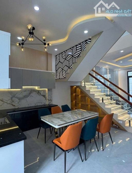 BÁN NHÀ MỚI SỔ ĐÃ HOÀN CÔNG 5MX17M TRONG KDC HIỆN HỮU - 2