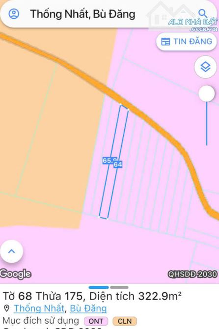 Chính chủ, Sang nhượng đất ở & đất trồng cây lâu năm (Bình Phước) - 2