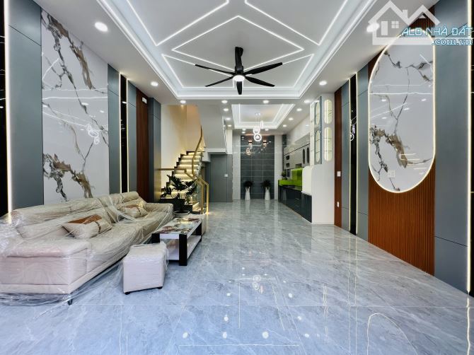 Nhà Mới Xây HXH Gần Aeon Tân Phú Khu Đồng Bộ 55m2 4 Tầng Giá Tốt 5,99 Tỷ SHR - 2