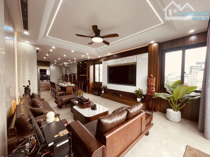 TƯ ĐÌNH - LONG BIÊN, 8 TẦNG THANG MÁY, FULL NỘI THẤT, ĐƯỜNG Ô TÔ TRÁNH NHAU, KINH DOANH. - 2