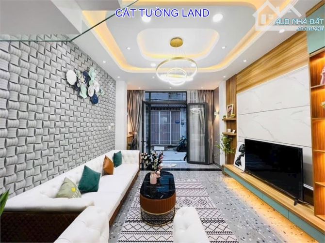Bán nhà 4 Tầng -- Hẻm 6m Phan Huy Ích, P.14,  Gò Vấp -- Sát Kênh Tham Lương -- Chỉ 7.6 tỷ - 2