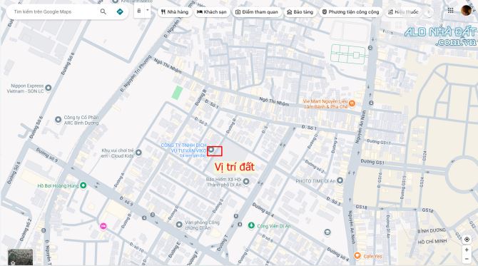 Bán đất 5x20m, đường R Trung Tâm Hành Chính Dĩ An p. Dĩ An - 2
