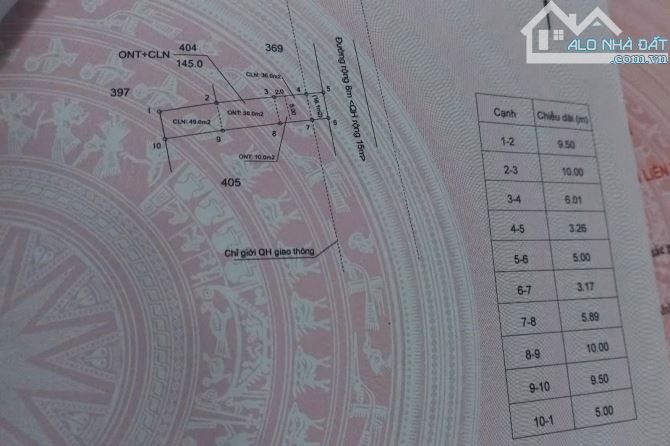 Bán đất mặt tiền krong A - tân an mới - 2