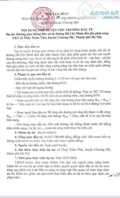 ✴️Chính chủ nhờ bán dt 78m full thổ cư tại trục chính Ck2- Thuỷ Xuân Tiên- Chương Mỹ- HN. - 3