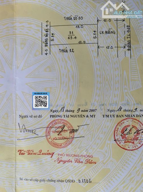Bán đất Hợp Đồng 69.4m – Mặt đường Tỉnh Lộ 419 kinh doanh đỉnh - 3