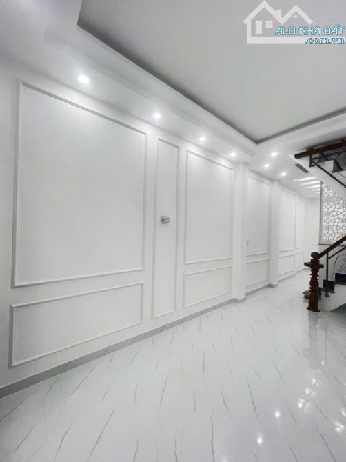 Quận 8-âu dương lân,nhà mới vào ở ngay,nhà 4 tầng bê tông cốt thép, khu nhà cao tầng,dân , - 3