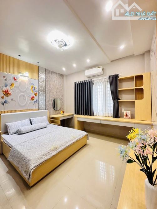 Nhà mới 4 tầng ngay Dream Home   Đường số 59  P14  Gò Vấp  Hẻm 8m 4x19m Giá 11.7 Tỷ - 4
