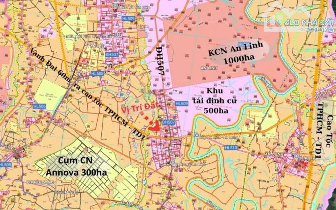Chủ bán nhanh đất ngay sau lưng UBND xã An Linh, 350m2 Gía 530tr - Đất HCM - 4