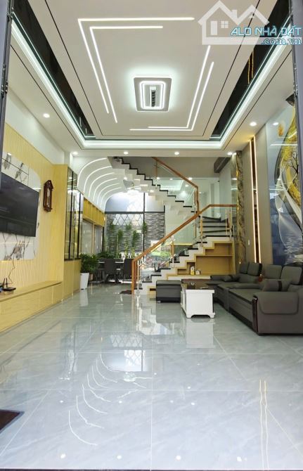 Bán nhà mới 1T2L 5x12m, đường D4 KDC Phúc Đạt p.Tân Đông Hiệp, full nội thất - 4