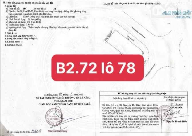 Bán góc 2mt đường Phan Hoan và Hối Kiểng 23 - khu Nam Hoà Xuân , Hoà Quý . - 5