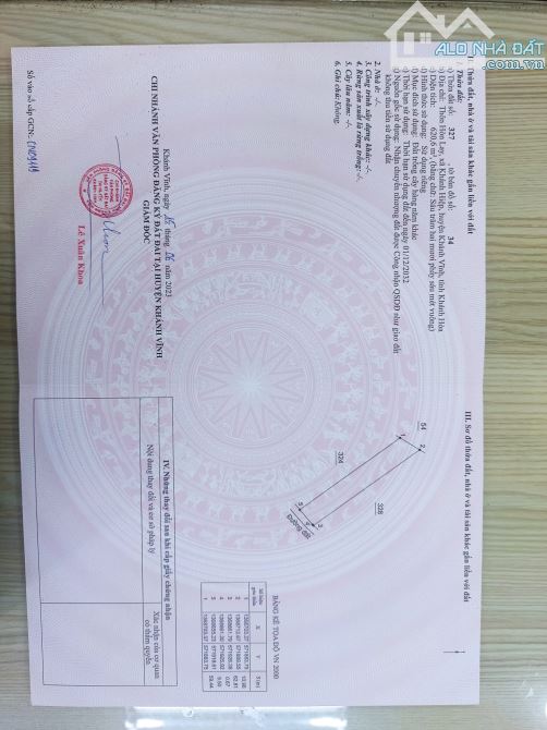 3000m2 đã chia thành 5 sổ, đất vuông đẹp giá tốt tại Khánh Hiệp Khánh Vĩnh - 4