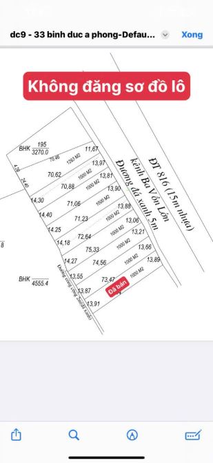 500m2 vườn mặt tiền 816 vewkênh 825 triệu Bình đức bến lức Long An giá rẻ nhất - 8
