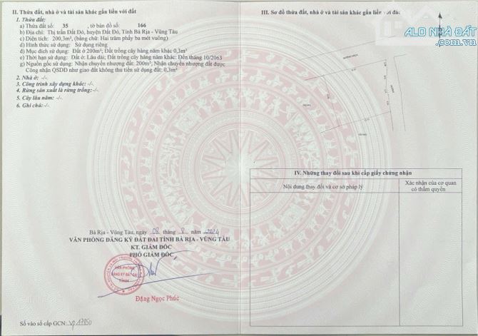 Bán Đất mặt tiền kinh doanh Tt thị trấn Đất đỏ - BRVT - 9