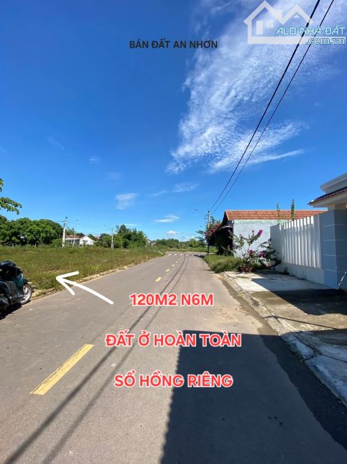 Bán đất nền đẹp KDC Ngãi Chánh 3 – Nhơn Hậu DT 120m2 Giá tốt 980tr