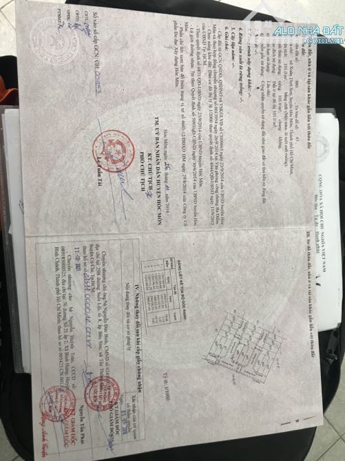 Bán đất Hóc Môn kế bên Vườn Lan Xuân Thới Sơn