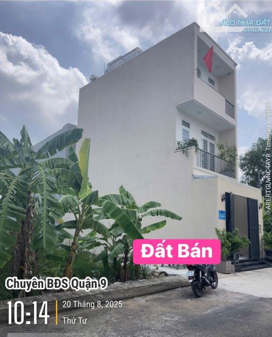 Đất vuông vức 4x13m, HXH thông, ngay chợ Long Trường, 2.85 tỷ