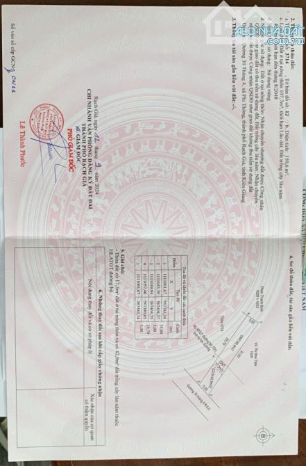 Bán đất mặt tiền đường 30/4, Phường Vĩnh Thông, An Giang (Kiên Giang cũ)