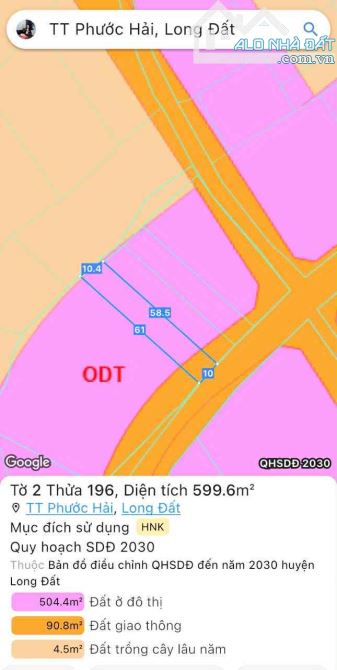 ĐẤT PHƯỚC HẢI  👉 VIEW NÚI MINH ĐẠM - CÁCH BIỂN CHỈ 4KM  - Chỉ 1.5Tỷ