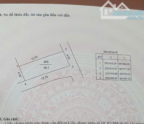 Lô góc  Đồng Tháp – Đan Phượng, 48.1m², ô tô đỗ tận nơi, vị trí trung tâm, giá 7x ĐT tốt