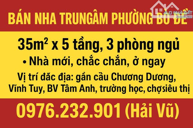 TRUNG TÂM BỒ ĐỀ - 35M2 - 5 TẦNG - FULL NỘI THẤT - 3 BƯỚC RA PHỐ - TIỆN ÍCH BẠT NGÀN