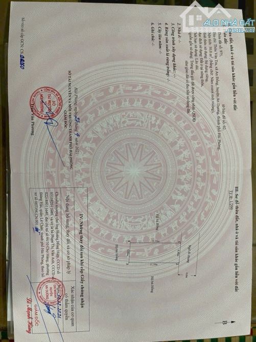 🏡 BÁN LÔ ĐẤT ĐẸP – VÂN TRA-AN ĐỒNG, AN DƯƠNG, HẢI PHÒNG 🏡 🌟 Vị trí tiềm năng 🌠