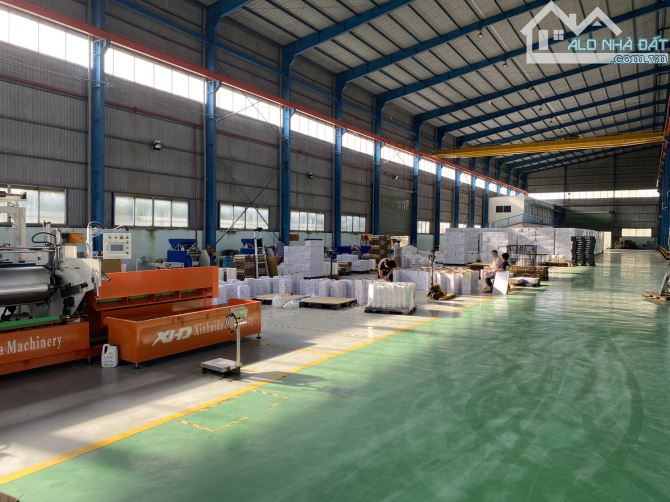 Cho thuê kho xưởng 1700m2 ở Ngã 3 Gò Đen, Bến Lức. Đường xe Container, PCCC, Palang 5t.