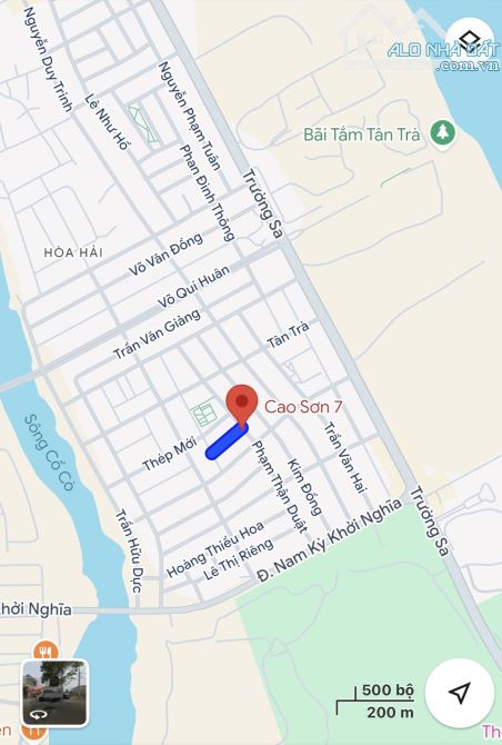 Bán nhanh lô đất 90m2 sát bãi tắm Tân Trà - Chỉ 3 tỷ x