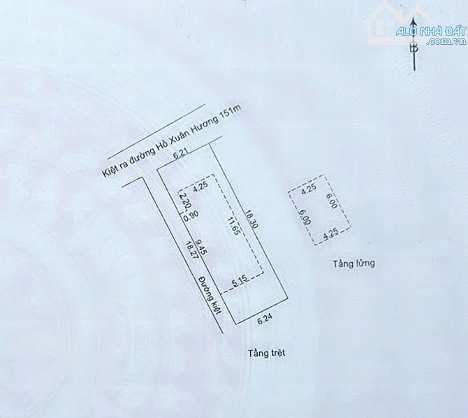 BÁN NHANH LÔ GÓC 2 MẶT THOÁNG - LƯU QUANG THUẬN - 102M2 NGANG 6.2M
