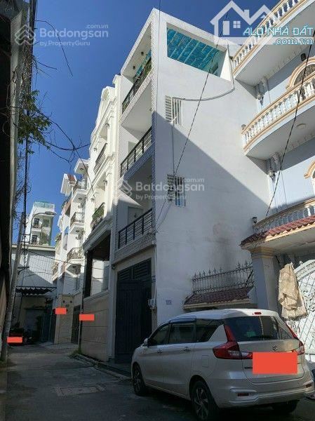 Bán nhà Bình Thạnh ngay ngã 5 Bình Hòa HXH 6m thông Phan Văn Trị, 4 tầng (4x18m) HDT 300tr