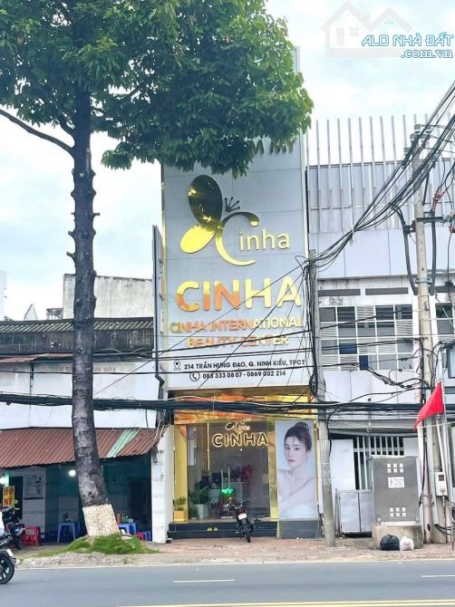 Bán nhà Mặt tiền đường Trần Hưng Đạo Dt 60m2 cặp bệnh viện tim mạch giá 14.9ty