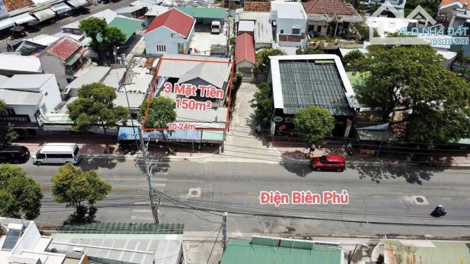 NHÀ 3 MT ĐƯỜNG ĐIỆN BIÊN PHỦ, CÁCH BIỂN 750M. 150M2 NGANG 10M, GIÁ 17,8 TỶ. CN20.8