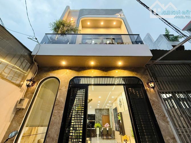 Nhà đẹp nở hậu phong thủy tốt giữ lộc - có phòng ngủ trệt