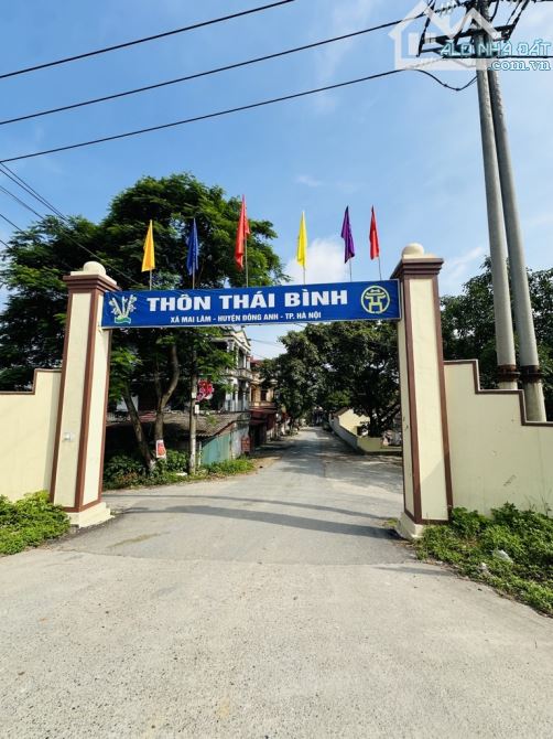 Thái Bình_ Mai Lâm_ Đông Anh_ DT 122M²_ MT 6,2M_ Thông Thoáng Ô Tô Tránh