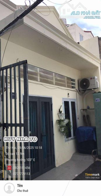 Bán nhà trệt lửng 2pn 45m2 ngang 4x11 hẻm xe ba gác đường 22 PLB Q9