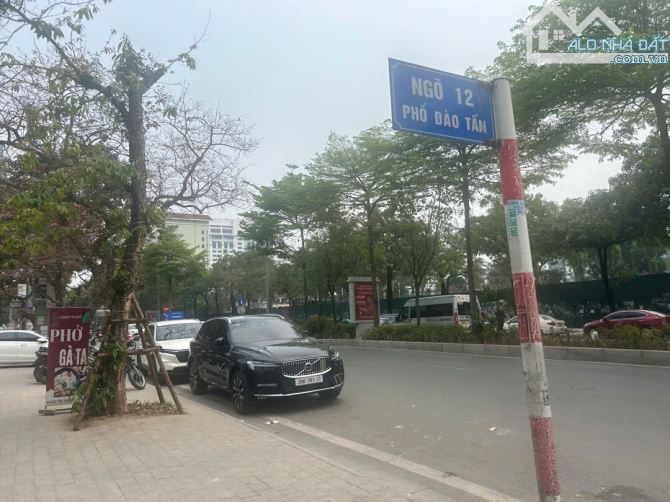 GẤP + HIẾM- PHỐ ĐÀO TẤN-BA ĐÌNH- Ô TÔ TRÁNH-KINH DOANH-55/80M2+4T+MT 4,5M =25,5 TỶ