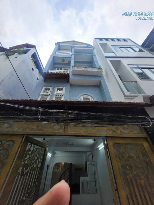 BÁN NHÀ 4 TẦNG -4PN GÓC 2 MẶT TIỀN HẺM NGUYỄN THƯỢNG HIỀN PHÚ NHUẬN-CHỈ 6,8 TỶ