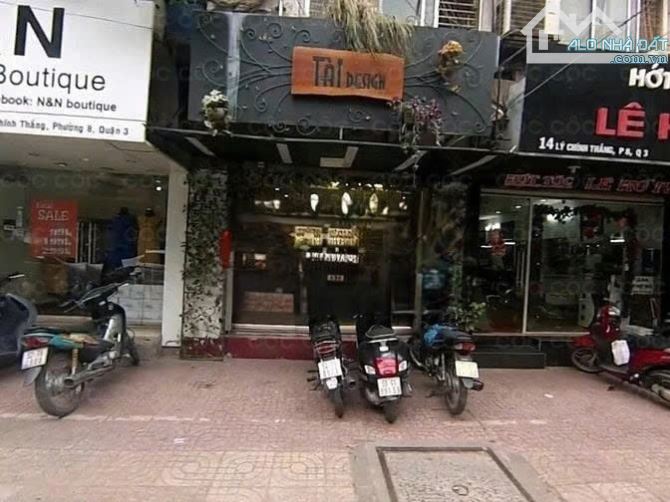 Cho thuê nhà MT đường Lý Chính Thắng,P6, Q3, Trệt +lầu 4x18m - 20 Triệu