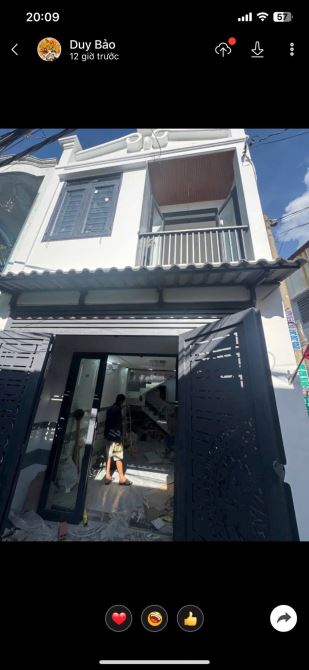 BÁN NHÀ MỚI ,ĐẸP - TRỆT + LẦU -- 1/ TÂN THỚI HIỆP 21 - Q12 - 40M2 - SHR ,PHÁP LÝ CHUẨN -.