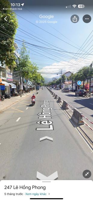 Bán đất mặt tiền Lê Hồng Phong Phước Hải cách siêu thị Coopmart 200m - Diện tích : 551.7m2