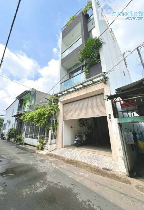 BÁN NHÀ GẦN LÊ TRỌNG TẤN 4TẦNG 74M2 NỞ HẬU TÀI LỘC HẺM XE HƠI SÁT MẶT TIỀN GIÁ 8.X TỶ