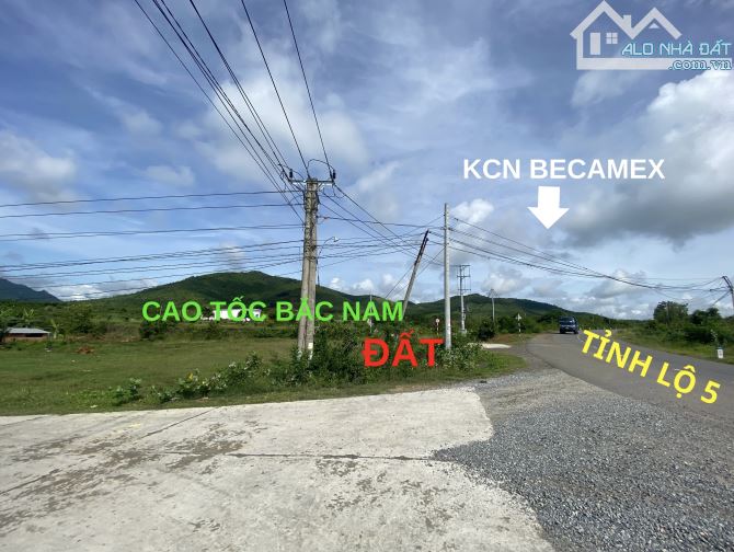 Ninh Tân - Đất 1069m2 ngang 30m mặt tỉnh lộ 5, sát cao tốc Bắc Nam, giá 1,9tỷ