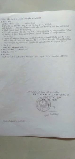 NHÀ SIÊU RỘNG – MẶT TIỀN XE HƠI – GIÁ CHỈ 820 TRIỆU – TÂN PHÚ TRUNG, CỦ CHI - 11