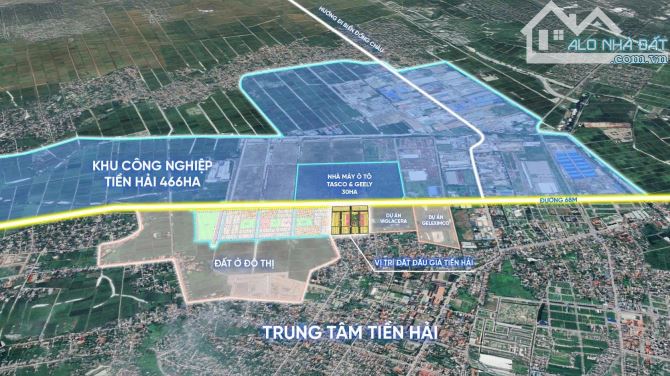 DUY NHẤT 1 LÔ BẮC ĐỒNG ĐẦM - TIỀN HẢI .GIÁ CHỈ 2,2 TỶ, SỔ ĐỎ SANG TÊN NGAY - 1