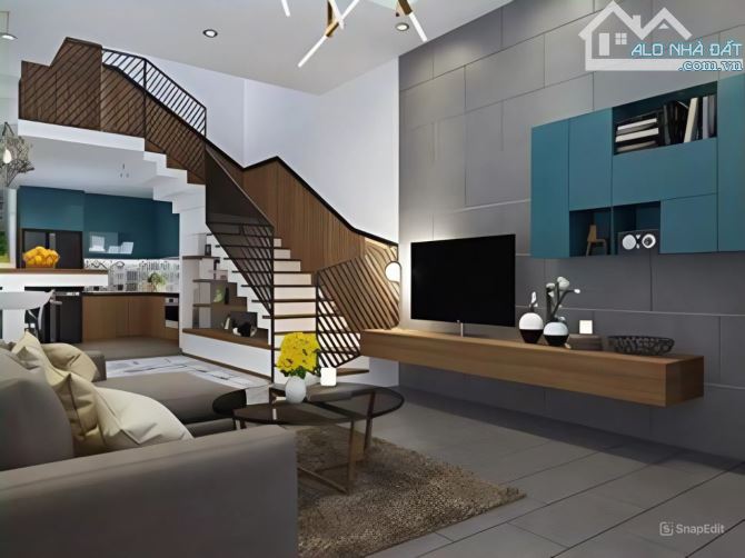 Nhà mới 3 tầng Vuông 105m2 – Thạnh Lộc 37 Q12 - 1
