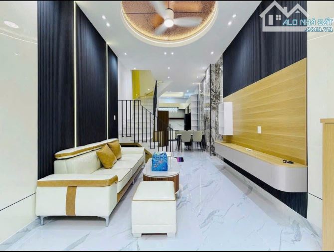 Nhà Nơ Trang Long 34.6m2 xây 1 trệt 2 lầu, gần Trường Mầm non 7A. Sổ sẵn, giá 3 tỷ 150 - 1