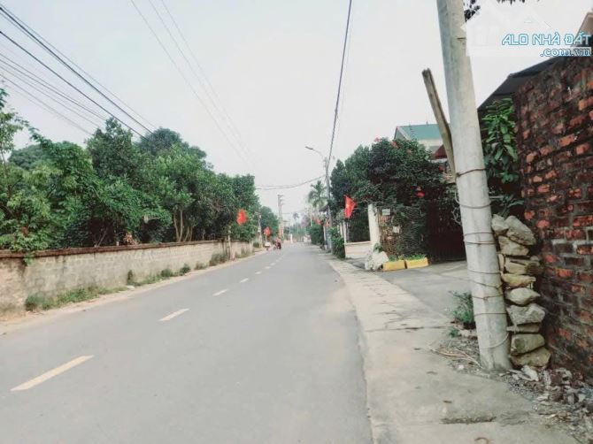 Lô góc trục chính đường nhựa Minh Quang, Ba Vì, Hà Nội. gần TL414, chợ, trường, phòng khám - 1