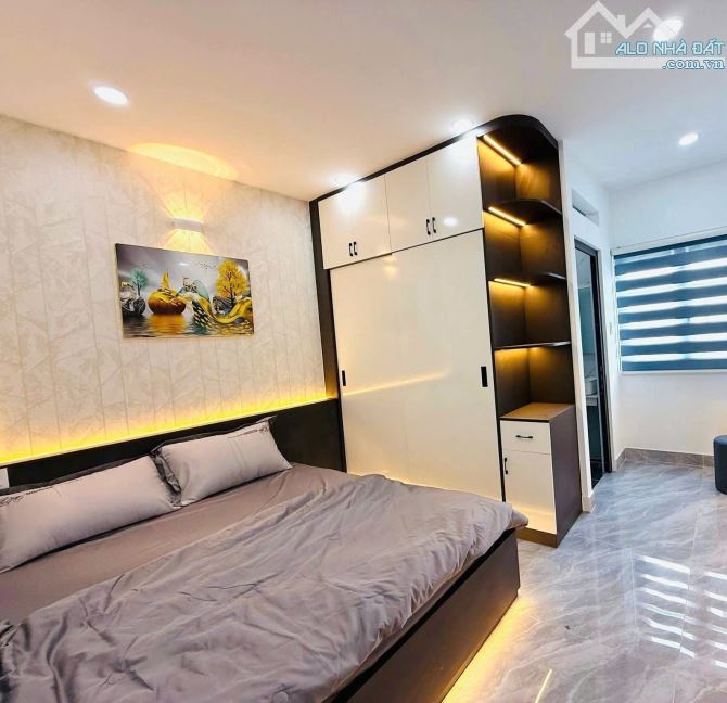 Bán nhà 3 tỷ 150, 60m² đường Ni Sư Huỳnh Liên, P10, Tân Bình. Xây 4 tầng - 1