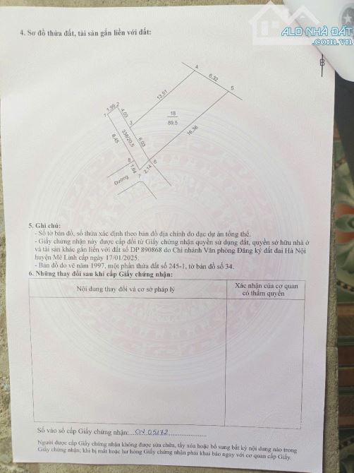 Cơ Hội Đầu Tư Sinh Lời Cao! Bán Lô Đất Vàng Tại Quang Minh - Mê Linh, Cách Kcn Chỉ 350m - 1